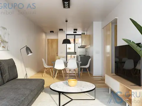 Departamento en Venta con 1 cocheras
