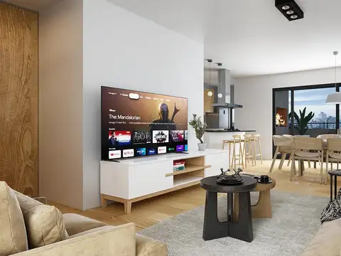 Departamento 4 ambientes con 2 baños
