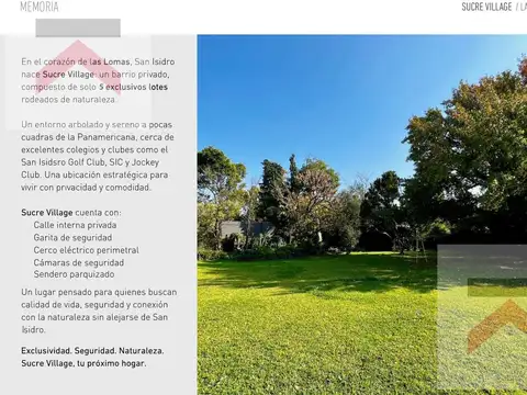 Terreno en Venta en La Horqueta, USD 500.000