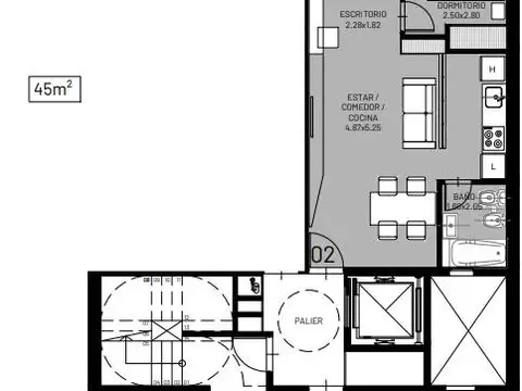 Departamento en Venta al Sur