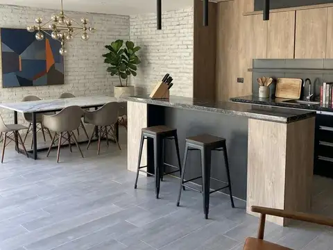 Departamento 2 ambientes con 2 baños