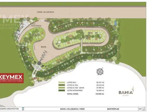 Venta Terreno al agua en isla Barrio Bahía Villanueva Tigre