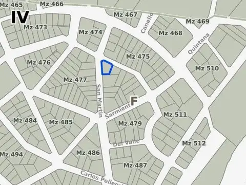 Lote Multifamiliar en Venta en Mar de Ostende