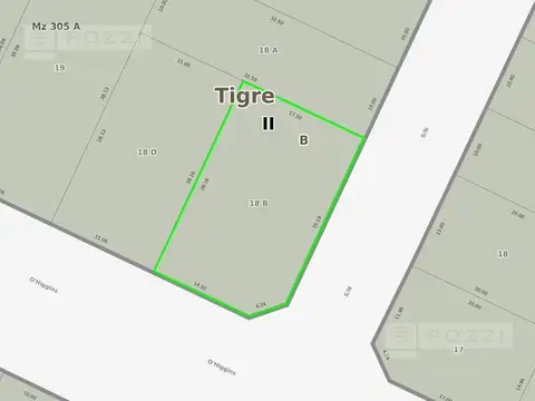 Terreno en Venta de 489,0 m2