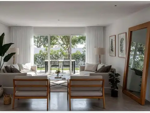 VENTA DEPTO 4 AMB. CON BALCÓN Y JARDIN PUNTA CHICA