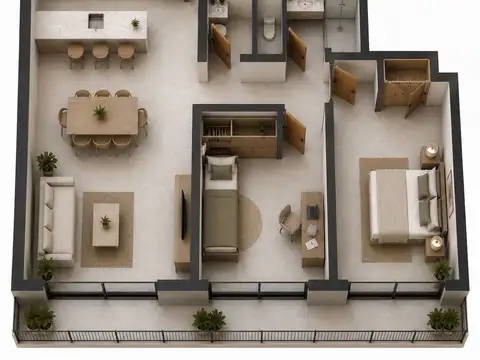 Departamento en Venta de 2 dormitorios