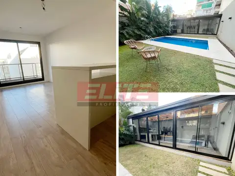 1 amb. a Estrenar en Edificio de Categoria - piso alto con vista abierta