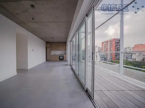 Departamento 3 ambientes con 2 baños