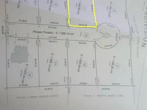 Venta terreno de 1000m2 en Sinsacate