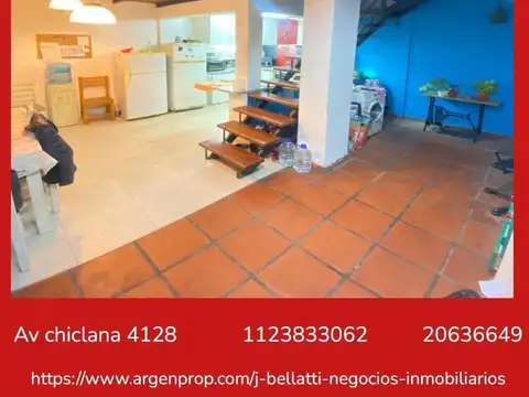 PH - TIPO CASA EN ALQUILER. 4 AMBIENTES. 2 BAÑOS. TERRAZA.