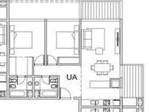 Departamento en Venta de 2 dormitorios