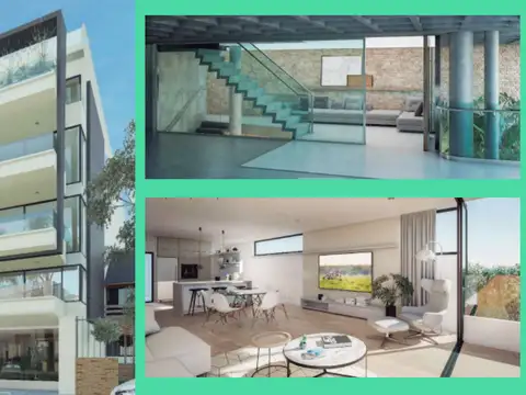 Venta departamento 2 ambientes con Patio en Barrio Naon a estrenar, de gran categoría