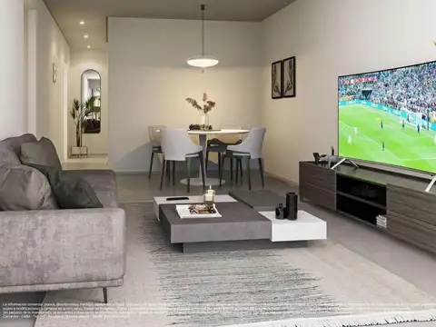 Departamento 3 ambientes con 1 baño