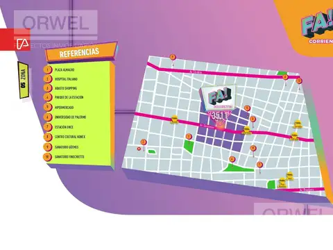 Departamento en Venta al Oeste