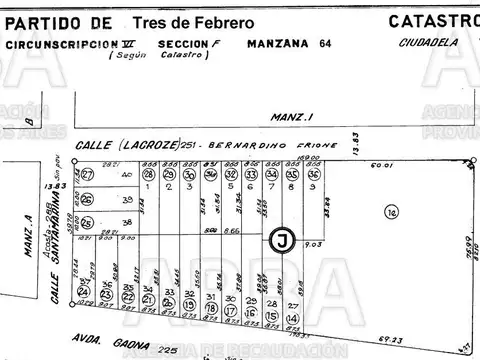 Galpon en Venta 37,88  mts Fondo
