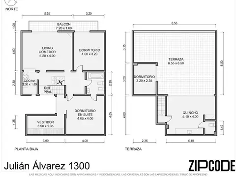 Depto Tipo Casa en Venta en Palermo, USD 265.000