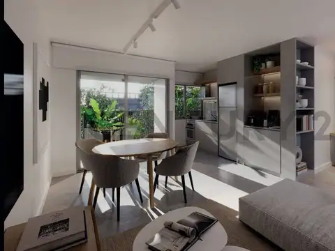 VENTA DEPARTAMENTO 2 AMBIENTES CON BALCON Y PARRILLA INDIVIDUAL DE POZO EN CHACARITA