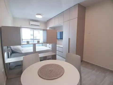 Departamento 1 Ambiente amoblado a ESTRENAR con Balcon, Lavadero y FULL Amenities en Monserrat