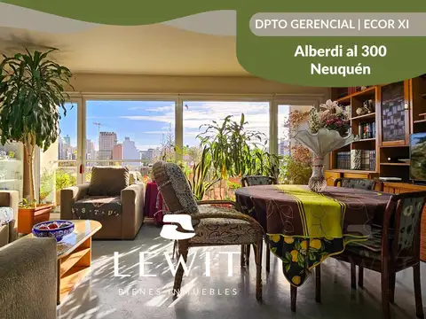 VENTA DEPARTAMENTO  NIVEL GERENCIAL | 2 DORMITORIOS | EDIFICIO ECOR | ZONA CENTRO |NEUQUEN