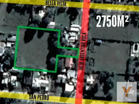 Terreno en Venta - 2750m2 - Tornquist