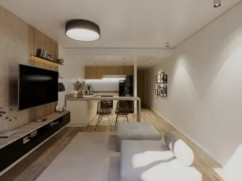 Departamento en Venta de 1 dormitorio