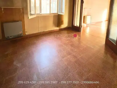 Casa 3 ambientes con 1 baño