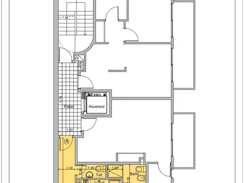 Departamento en Venta de 2 ambientes