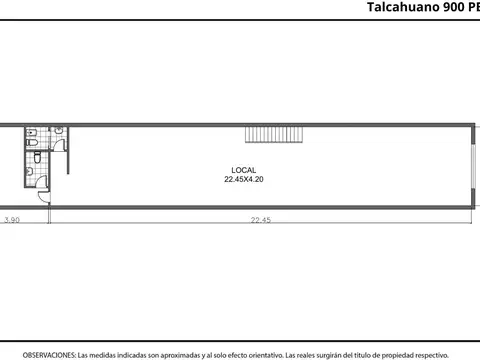 Local en Venta en Recoleta, USD 335.000