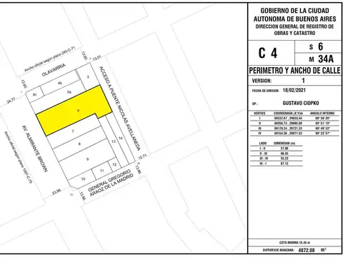 Terreno en Venta en Boca, USD 1.250.000