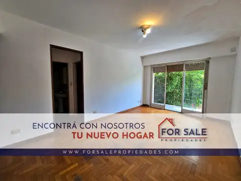 Departamento 2 ambientes tipo PH al frente, con bajas expensas.