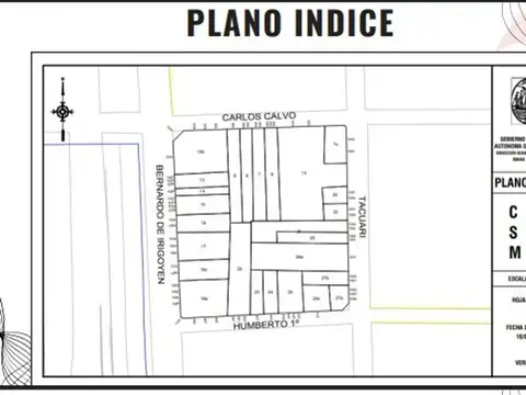 LOTE CENTRO 3703 M2 VENDIBLES. CANJE 100%.