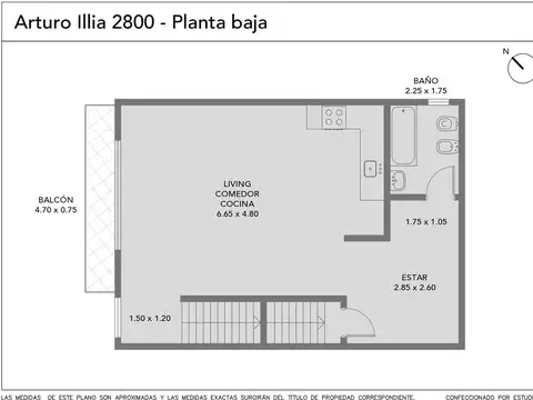Depto Tipo Casa en Venta de 2 dormitorios