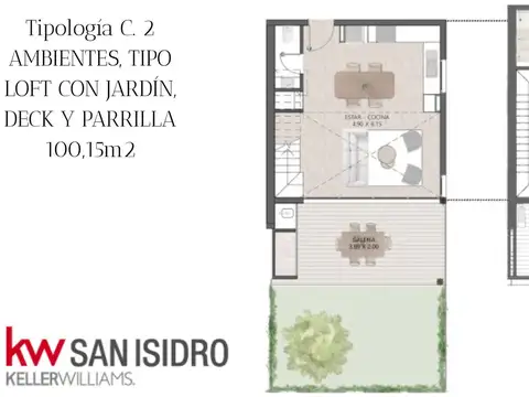 Departamento en Venta en Benavidez, USD 170.000