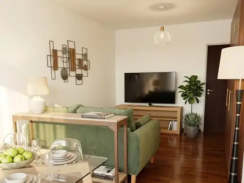 Departamento 2 ambientes con 1 baño
