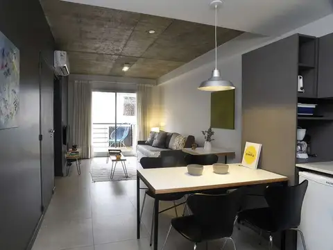 Amoblado 2 Ambientes con Balcón - Contrafrente - Muy Luminoso en Palermo.