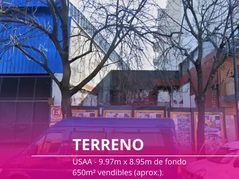 Venta - Lote - USAA - Boedo - 650m² vendibles