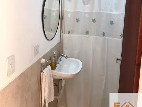 Departamento 2 ambientes con 1 baño