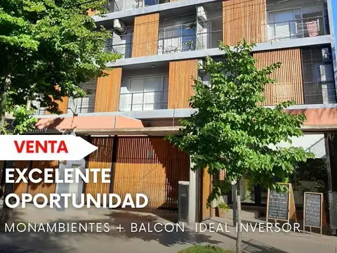 DEPARTAMENTO MONOAMBIENTE CON BALCON
