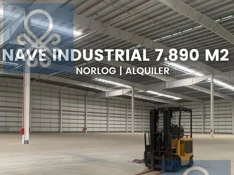 Nave industrial de 7.890 m2 en parque industrial Norlog, Benavidez