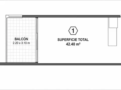 Departamento en Venta al Oeste