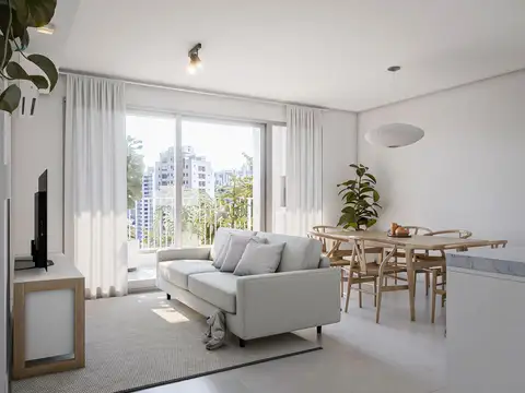 Departamento 3 ambientes con 2 baños