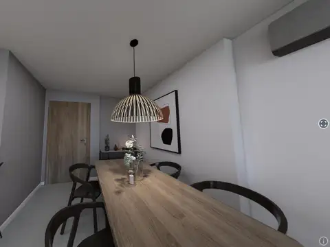 Departamento 3 ambientes con 1 baño