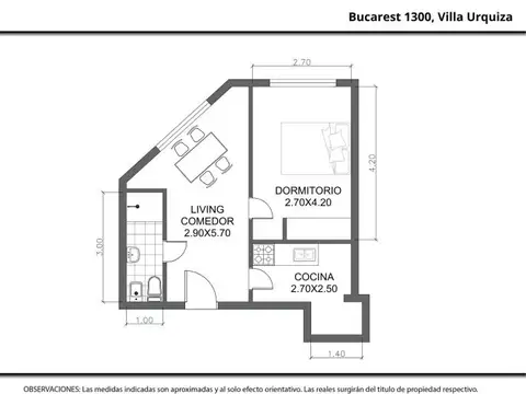 Bucarest 1361 , Piso 0