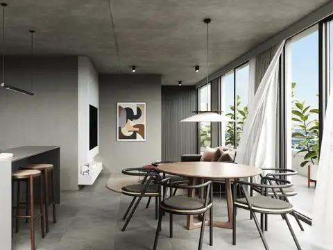 Departamento 2 ambientes con 1 baño