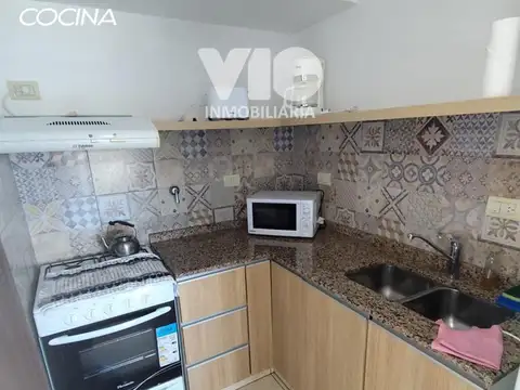 Departamento 2 ambientes con 1 baño