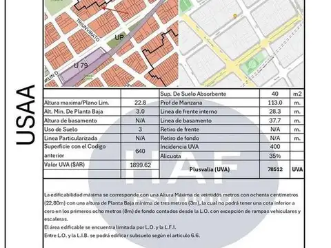 Terreno en Venta de 162,0 m2