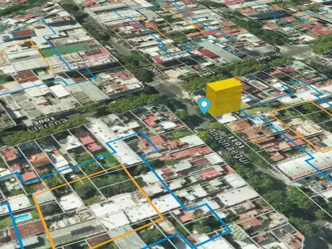 TERRENO - USAB2 - Planta baja + 4 Pisos - 8.36x22.55 -  Vendible aproximado 470 m2  - Sin Plusvalía