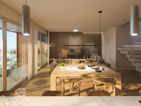 Departamento DUPLEX de 3 dormitorios a metros del rio y Bv. Oroño