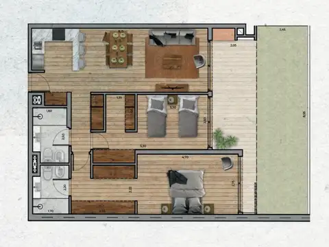 Departamento en Venta en Punta Carretas, USD 310.000