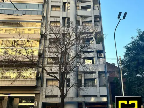 Departamento 2 ambientes al frente con balcon.